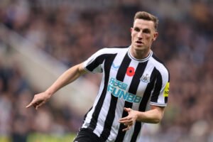 Newcastle United play down transfer link connecting Chris Wood with Leeds return