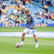 Maximilian Wöber in action during a Leeds United pre-match training