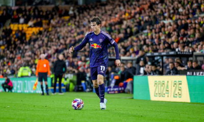 Brenden Aaronson against Norwich City