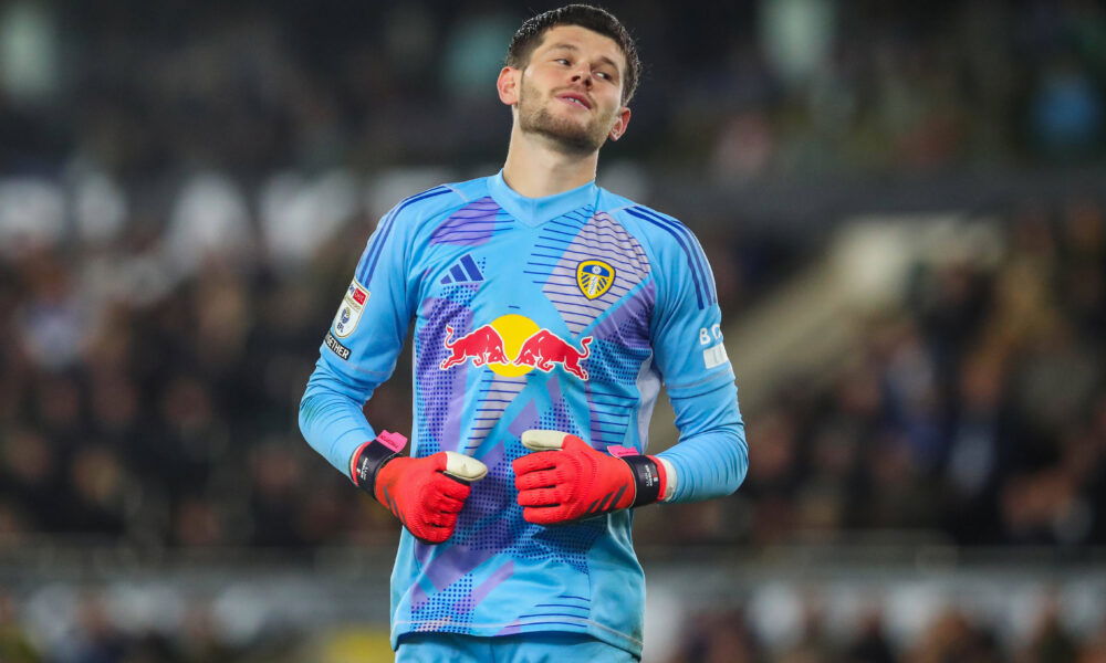 Illan Meslier supported by exLeeds player following costly mishap