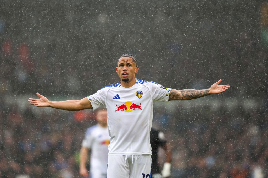 Noah Okafor went down again against West Ham United (Credits: Imago Images)