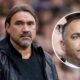 Leeds United manager Daniel Farke, Leeds chairman Paraag Marathe.
