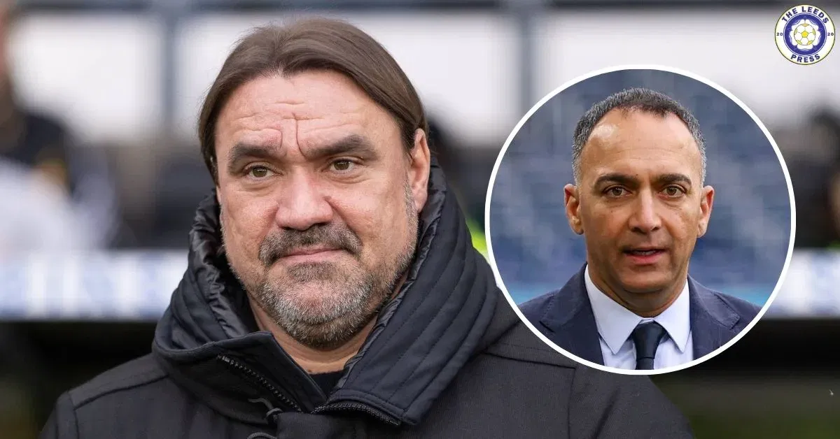 Leeds United manager Daniel Farke, Leeds chairman Paraag Marathe