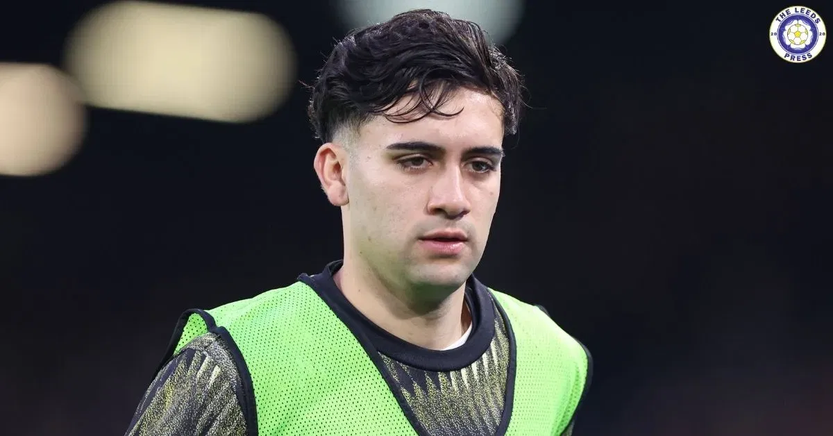 Leeds United loanee Facundo Buonanotte.